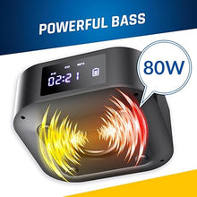 Load image into Gallery viewer, KLIM Boombox E1 - CD Player Portable Audio System + Extra BASS with Subwoofer + FM Radio, CD MP3 Bluetooth AUX USB + Wired and Wireless Mode Rechargeable Battery + Remote Control
