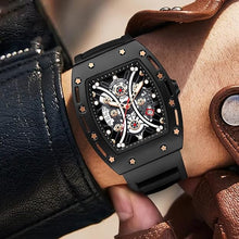 Load image into Gallery viewer, AIMES Watch Wristwatch for Men Fashion Casual Cool Big Dial Watch Luminous Waterproof Sport Analog Quartz Business Mens Watches Silicon Strap Dress Watch