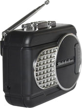 Load image into Gallery viewer, Studebaker Walkabout II Walkman Personal Stereo Cassette Player with AM/FM Radio and Built-in Speaker (Black/Silver)