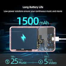 Load image into Gallery viewer, 80GB MP3 Player with Bluetooth and WiFi, MP4 MP3 Player with Spotify,Spotify Kids,4" Music Player with Pandora, Audible, MP3 Player with Speaker (Pink_White)