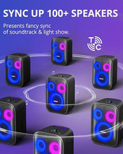 Load image into Gallery viewer, Tronsmart Halo 200 Portable Active PA Speaker System with 3-Channel Mixer, Bluetooth Streaming, Wireless Speaker Connection, EQ & App for DJ, Music Gigs, Karaoke, Outdoor Party, Company Meetings