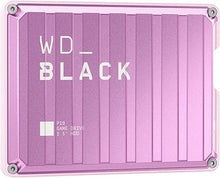 Load image into Gallery viewer, WD_BLACK 4TB Pink P10 Game Drive Portable External Hard Drive HDD, Works with PlayStation, Xbox, & PC - WDBZ7D0040BPK-WESN