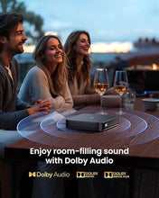Load image into Gallery viewer, Dangbei Atom Laser Projector, 1200 ISO Lumens, 3D Ready, Official Netflix, 1080p HD with 4K HDR Input, 180" Display, HDR10, 2x5W Dolby Audio Speakers, Home Theater Projector with WiFi and Bluetooth