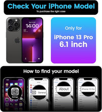 Load image into Gallery viewer, OTOFLY Compatible with iPhone 13 Pro Case, Liquid Silicone Slim Protective Shockproof Phone Case Cover with Anti-Scratch Microfiber Lining, 6.1 inch, Black
