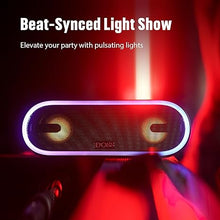 Load image into Gallery viewer, DOSS SoundBox Pro+ P300 Bluetooth Speaker with 40W Stereo Sound, Extra Bass, IPX6 Waterproof, TWS Pairing, Diverse Lights Show, 20H Playtime, Bluetooth 5.3 Speaker for Party, Camping, Beach - Purple