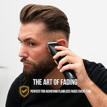 Load image into Gallery viewer, Novah® Professional Hair Clippers for Men, Professional Barber Clippers and Trimmer Set, Mens Cordless Hair Clippers for Barbers Haircut Kit Fade