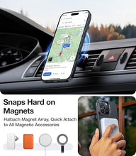 Load image into Gallery viewer, TORRAS Magnetic Slim Fit for iPhone 16 Pro Max Case with Stand, Ultra-Thin 16 Pro Max Phone Case Compatible with MagSafe, Built-in Stash Stand, Light Anti-Scratch Matte Hard PC 6.9 inch, Black