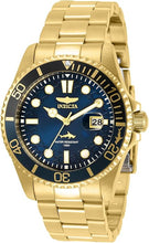 Load image into Gallery viewer, Invicta Pro Diver Men 43mm Stainless Steel Gold Blue dial Quartz, 30810
