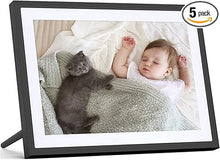 Load image into Gallery viewer, Frameo Digital Picture Frame 10.1 inch Digital Photo Frame with 1920 * 1200 IPS Full HD Touchscreen, 16GB WiFi Digital Picture Frame, Share Photos or Videos Instantly via Frameo App from Anywhere