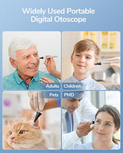 Load image into Gallery viewer, Teslong Digital Otoscope, Ear Camera with Ear Wax Removal Tools, Video Ear Scope Otoscope with Light, Compatible with iPhone15, iPad, Android Phone, USB, Ear Picks, Waterproof, 1080p HD