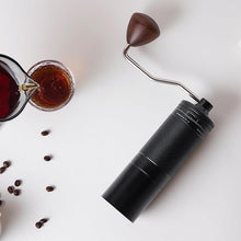 Load image into Gallery viewer, Z30 Manual Coffee Grinder with 7 Star Stainless Steel Burr, Hand Coffee Grinder for French Press, Mocha, Espresso, External Adjustable Design, Three Bearing Positioning, Black, 20g