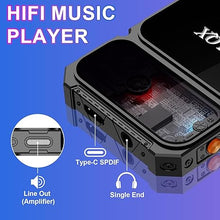 Load image into Gallery viewer, 64GB Mp3 Player Bluetooth 5.3 with 2.4" Full Touch Screen,ZOLQX Portable Digital Music Player with Speaker,FM Radio, HiFi Lossless Sound, Voice Recording e-Book, Support up to 128GB (Black)