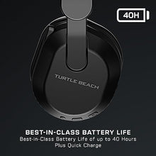 Load image into Gallery viewer, Turtle Beach Stealth 500 Wireless Amplified Gaming Headset for PC, PS5, PS4, Nintendo Switch, & Mobile – 40-Hr Battery, Bluetooth, Memory Foam Cushions, Flip-to-Mute Mic, EQ Presets – Black