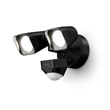 Load image into Gallery viewer, Ring Smart Lighting – Floodlight, Wired, Outdoor Motion-Sensor Security Light, Black (Bridge required)