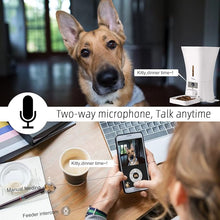 Load image into Gallery viewer, SKYMEE 12L 5G WiFi Aautomatic Dog Feeder Large Breed & Automatic cat feeders 1080P Full HD Pet Camera Treat Dispenser Food Dispenser