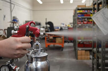Load image into Gallery viewer, Astro Pneumatic Tool 4008 Spray Gun with Cup - Red Handle 1.8mm Nozzle
