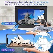 Load image into Gallery viewer, Uhale 10.1-inch digital photo frames Built-in 1280×800 IPS HD Touch Screen?16GB storage?Gravity sensor,Digital Picture frame Send photos and videos via the free “Uhale” App—Home Decorations/Gift Guide