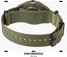 Load image into Gallery viewer, Infantry Military Watches for Men Analog Wrist Watch, Tactical Waterproof Outdoor Sport Mens Quartz Wristwatch, Date Day Work Field Army Green w/Nylon Band by MDC