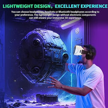 Load image into Gallery viewer, VR Headset for Smartphones, Ultra-Wide 120° Viewing Angle, Adjustable Focus and Eye Width, Aspherical Optical Lens, Good Heat Dissipation, 4.5-6.5 Inch Smartphone