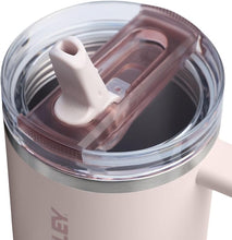 Load image into Gallery viewer, Stanley Quencher ProTour Flip Straw Tumbler with Leakproof Lid 30 oz | Built-In Straw & Handle | Cupholder Compatible for Travel | Insulated Stainless Steel Cup | BPA-Free | Rose Quartz Solid