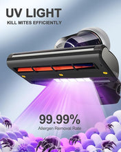 Load image into Gallery viewer, Jimmy Mattress Vacuum Cleaner, Anti-allergen Bed Vacuum Cleaner with UV-C Light & High Heating Tech, 14Kpa Suction 480W Powerful Handheld Vacuums for Dust & Pet Hair(JV35, Corded)