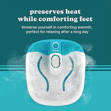 Load image into Gallery viewer, Homedics Bubble Mate Foot Spa, Toe Touch Controlled Foot Bath with Invigorating Bubbles and Splash Proof, Raised Massage nodes and Removable Pumice Stone