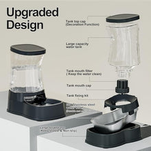 Load image into Gallery viewer, Gardner Pet Automatic Dog Water Dispenser Gravity Stainless Steel Water Waterer Feeder, 100% BPA-Free Large Capacity Water Feeding Bowls for Medium & Large-Sized Dogs Cats Other Pets -(1 Gallon)