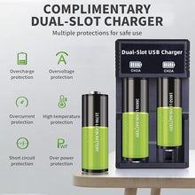 Load image into Gallery viewer, Rechargeable Flashlight High Lumens,Long Lasting Super Bright LED Flashlight,Strong Spotlight Flash Lights for Camping&Emergency&Home,Small Zoomable Flashlight,Brightest USB Flashlight With Gift boxed