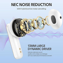 Load image into Gallery viewer, AIFA Wireless Earbuds Bluetooth 5.3 Headphones for Women, Wooden Case Wireless Earphones 35 Hrs Playtime with Noise Cancelling Mic for Calls TV Smart Phone Laptop