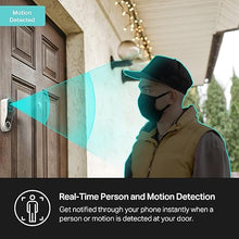 Load image into Gallery viewer, Kasa Smart Video Doorbell Camera Hardwired w/ Chime, 2K Resolution, Always-on Power, Night Vision, 2-Way Audio, Real-Time Notification, Cloud & SD Card Storage, Works w/ Alexa & Google Home (KD110)