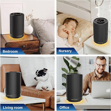 Load image into Gallery viewer, Jafanda Air Purifiers for Home bedroom, True HEPA 13 Coverage 450 sqft,22 dB Portable Air cleaner,Effectively Remove Pollen Dust and Odor to Prevent Seasonal Air Diseases,Night Light