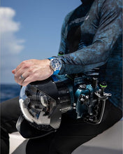 Load image into Gallery viewer, Citizen Promaster Dive Eco Drive Orca Watch, Stainless Steel Case,Light Blue Polyurethane Strap, 3 Hand, ISO Compliant (Model:BN0238-02L)