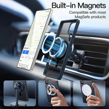 Load image into Gallery viewer, JETech Magnetic Case for Samsung Galaxy S25 Ultra 5G, Compatible with MagSafe, Translucent Matte Back Shockproof Phone Cover (Storm Blue)