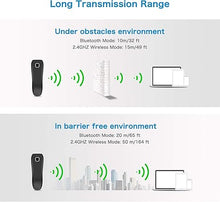 Load image into Gallery viewer, NETUM Bluetooth Mini 2D Barcode Scanner, 3-in-1 Pocket Automatic Wireless QR Bar Code Scanning Work with Windows, Android, iOS, Tablets or Computers - C990