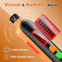 Load image into Gallery viewer, Natural Gas Leak Detector - Sensitive Gas Leak Detector with Audible & Visual Alarm, Rechargeable Gas Sniffer, Tester to Locate Combustible Gas Leak Sources Like Methane, Propane for Home