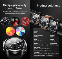 Load image into Gallery viewer, Tuanzi JM03 2 in 1 Smart Watch with Earbuds 1.28" Smartwatch TWS HiFi Stereo Wireless Headset Combo Bluetooth Phone Call for Android iOS(Black)