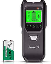 Load image into Gallery viewer, Stud Finder Wall Scanner, 5 in 1 Multifunction Stud Locator with Upgraded Smart Sensor, HD LCD Display and Audio Alarm for The Center & Edge of Metal, Studs, AC Wire, and Pipe Detection (Dull Black)