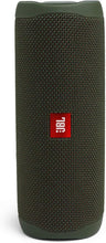 Load image into Gallery viewer, JBL FLIP 5, Waterproof Portable Bluetooth Speaker, Green