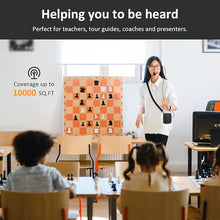 Load image into Gallery viewer, Personal Voice Amplifier for Teachers - Portable Speaker with Wired Headset Microphone 18W Waterproof IPX5 Waistband Voice Enhancer Megaphone for Indoor and Outdoor Activities, Teaching, Speech…