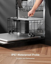 Load image into Gallery viewer, 500ft Bluetooth Wireless Meat Thermometer for Smoker, Fitflavor Digital Grill Meat Thermometer Wireless for Grilling BBQ Cooking Oven Rotisserie, Rechargeable Battery, IP67 Waterproof (FNT11-2)