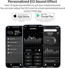 Load image into Gallery viewer, TOZO PA1 Bluetooth Speaker with 20W Stereo Sound, 25H Playtime, IPX7 Waterproof Portable Wireless Speaker with EQ Mode APP Control, Dual Pairing for Home, Outdoor Travel, Black