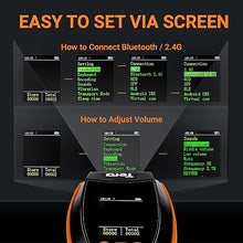 Load image into Gallery viewer, Tera Barcode Scanner Wireless with Screen: Pro Version 1D 2D QR with Setting Keypad Charging Cradle Works with Bluetooth 2.4G Wireless USB Wired Handheld Bar Code Reader HW0009