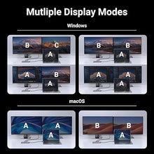 Load image into Gallery viewer, UGREEN Revodok Pro 210 Docking Station 10 in 1 USB C Dock Dual HDMI 4K@60Hz Single 8K@30Hz 100W PD 5Gbps USB C and USB A Data Ports Gigabit Ethernet, SD/TF Card Reader USB Hub Compatible for HP, Dell