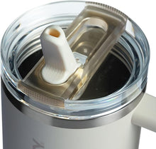 Load image into Gallery viewer, Stanley Quencher ProTour Flip Straw Tumbler with Leakproof Lid 40 oz | Built-In Straw & Handle | Cupholder Compatible for Travel | Insulated Stainless Steel Cup | BPA-Free | Cream Solid