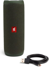 Load image into Gallery viewer, JBL FLIP 5, Waterproof Portable Bluetooth Speaker, Green