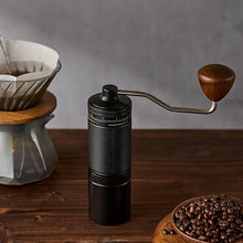 Load image into Gallery viewer, Z30 Manual Coffee Grinder with 7 Star Stainless Steel Burr, Hand Coffee Grinder for French Press, Mocha, Espresso, External Adjustable Design, Three Bearing Positioning, Black, 20g