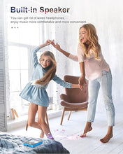 Load image into Gallery viewer, 64GB 2.4" Full Touch Screen MP3 Player with Bluetooth 5.3, Portable HiFi Sound Quality Music Player with Speaker, FM Radio, Line-in Voice Recorder, E-Book, Headphones Included, Max 128GB Expandable