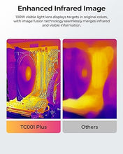 Load image into Gallery viewer, TOPDON TC001 Plus Thermal Camera for Android, 256 x 192 IR High Resolution with Visual Camera, 25Hz Refresh Rate, Dual-Lens Thermal Imaging Camera for Smartphones and Tablets, PC (not for iOS)