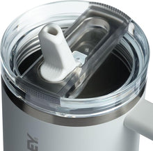Load image into Gallery viewer, Stanley Quencher ProTour Flip Straw Tumbler with Leakproof Lid 40 oz | Built-In Straw & Handle | Cupholder Compatible for Travel | Insulated Stainless Steel Cup | BPA-Free | Frost Solid