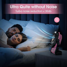 Load image into Gallery viewer, ONLYNEW Portable Fan Rechargeable, 20000mAh Cordless Battery Powered Fan with LED Lantern,Table Fan, USB C Battery Operated Fans for Travel Bedroom Home Camping Tent Office Beach Desk Fishing